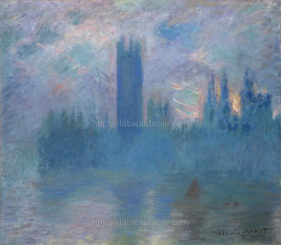 Houses of Parliament, London (1900) apercu