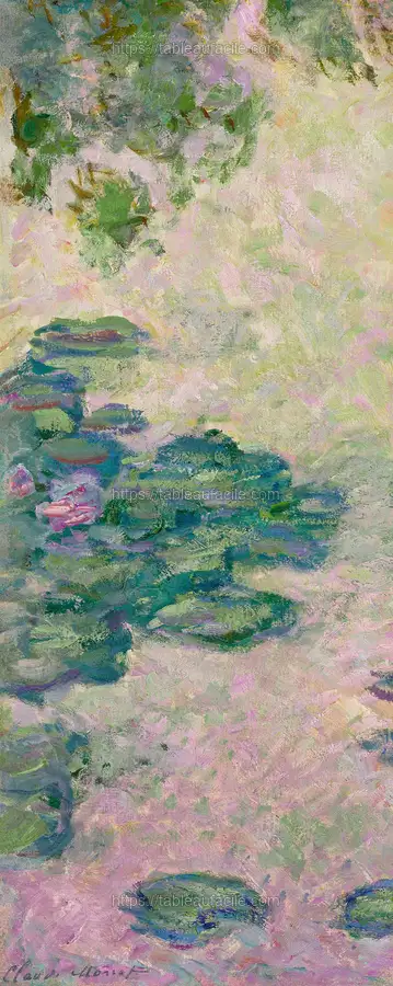 Nymphéas (fragment) (circa 1912) apercu