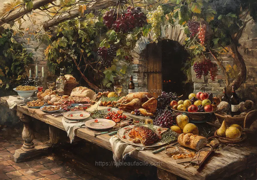 Antique Oil Painting Art 8 apercu
