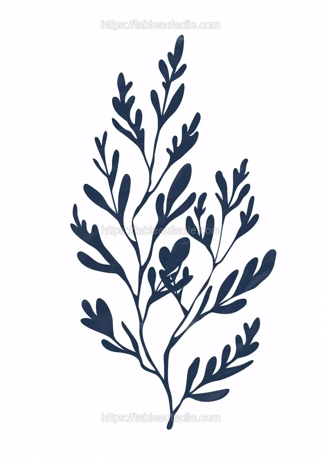 Simple Drawing - navy blue 67 apercu