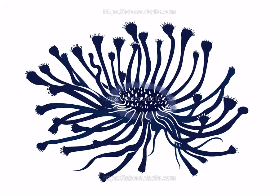 Simple Drawing - navy blue 69 apercu