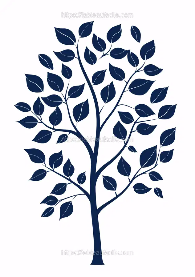 Simple Drawing - navy blue 81 apercu