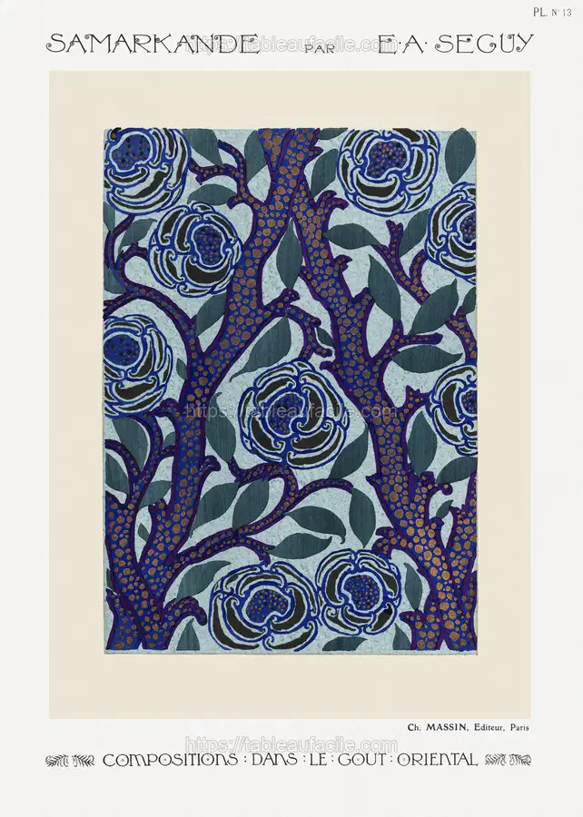 1914 edition of Samarkande 20 Compositions en couleurs dans le Style oriental apercu