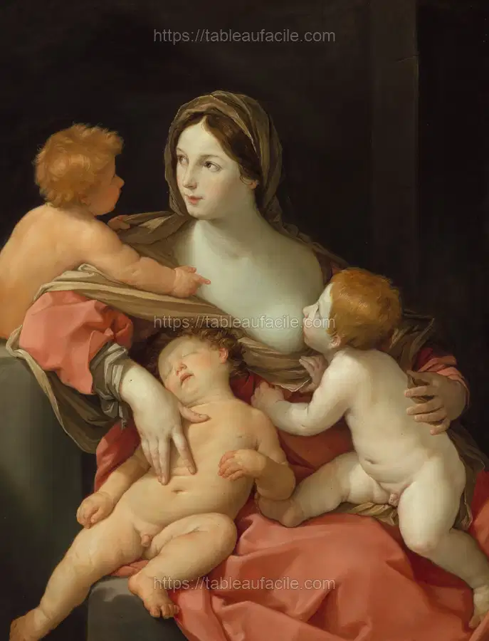 Charity by Guido Reni apercu