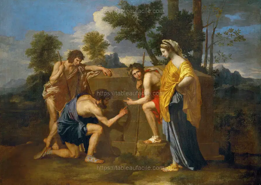 Nicolas Poussin - Et in Arcadia ego apercu
