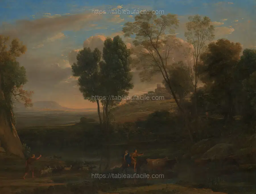 Sunrise by Claude Lorrain (Claude Gellée) apercu