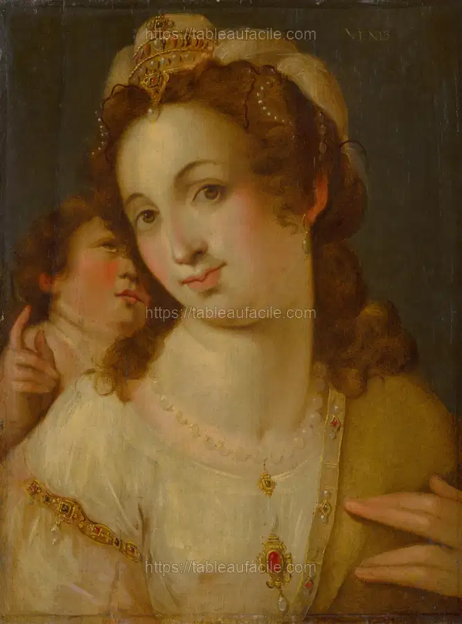 Venus and cupid apercu