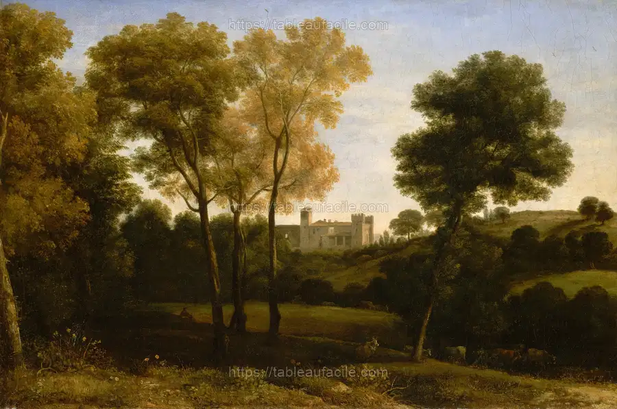View of La Crescenza by Claude Lorrain (Claude Gellée) apercu