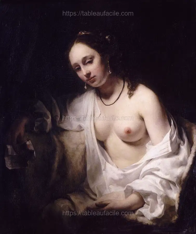Willem Drost - Batsheba met de brief van koning David apercu