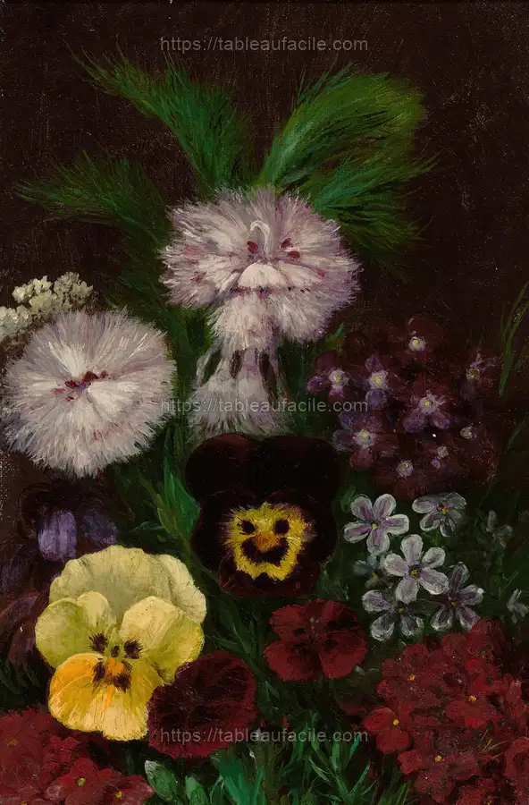 Mixed bouquet (1862) apercu