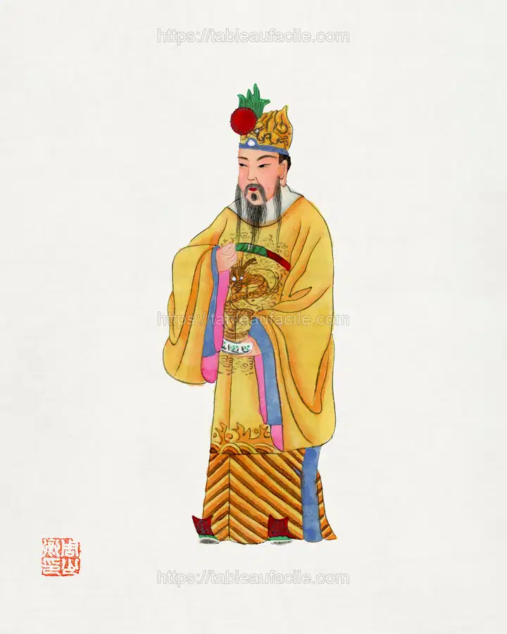 Emperor robe. Chinese Costumes (1932). apercu