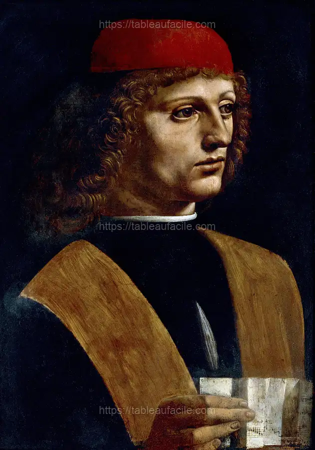 Leonardo da Vinci_s The Portrait of a Musician apercu