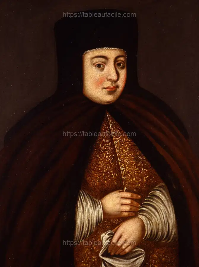 Portrait of Tsaritsa Natalya Kirillovna Naryshkina. Unknown artist apercu