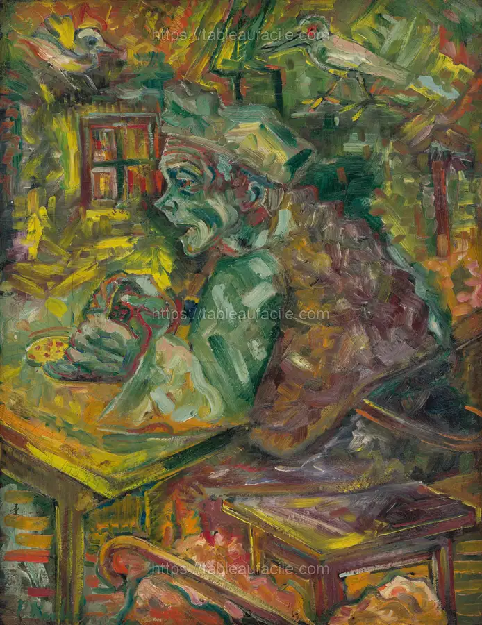 At the table by Arnold Peter Weisz Kubínčan apercu