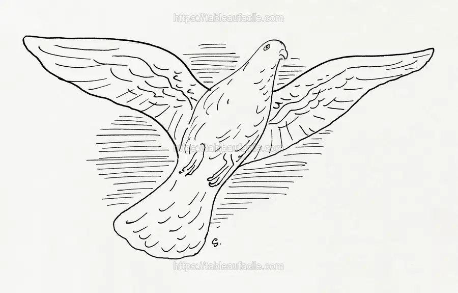 Flying pigeon (ca. 1891–1941)Leo Gestel apercu
