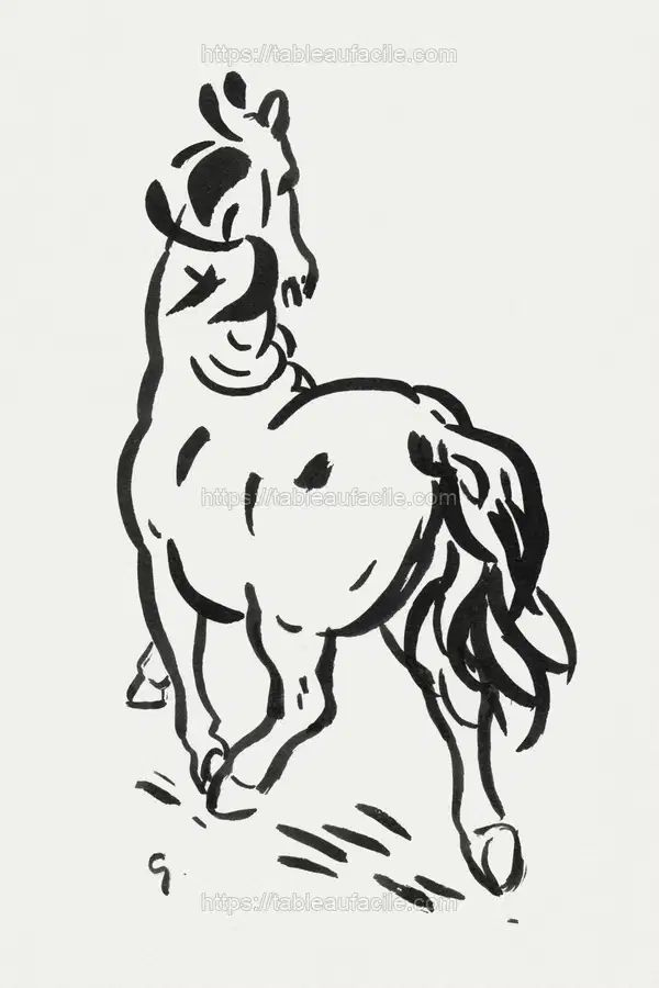 Horse (ca. 1891–1941) Leo Gestel apercu