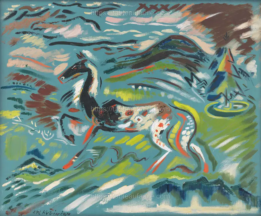 Horse by Arnold Peter Weisz Kubínčan apercu