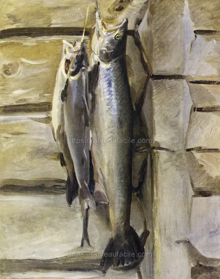 Angling in British Art Through Five Centuries (1923) by John Singer Sargent apercu