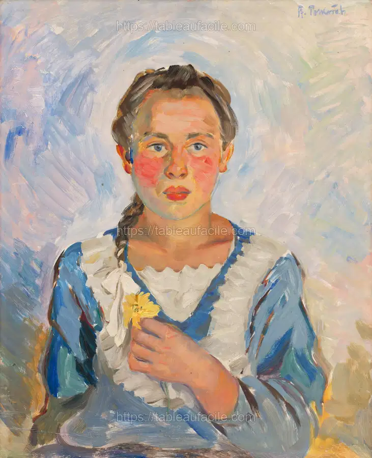 Girl from nižný hrabovec by Štefan Polkoráb apercu