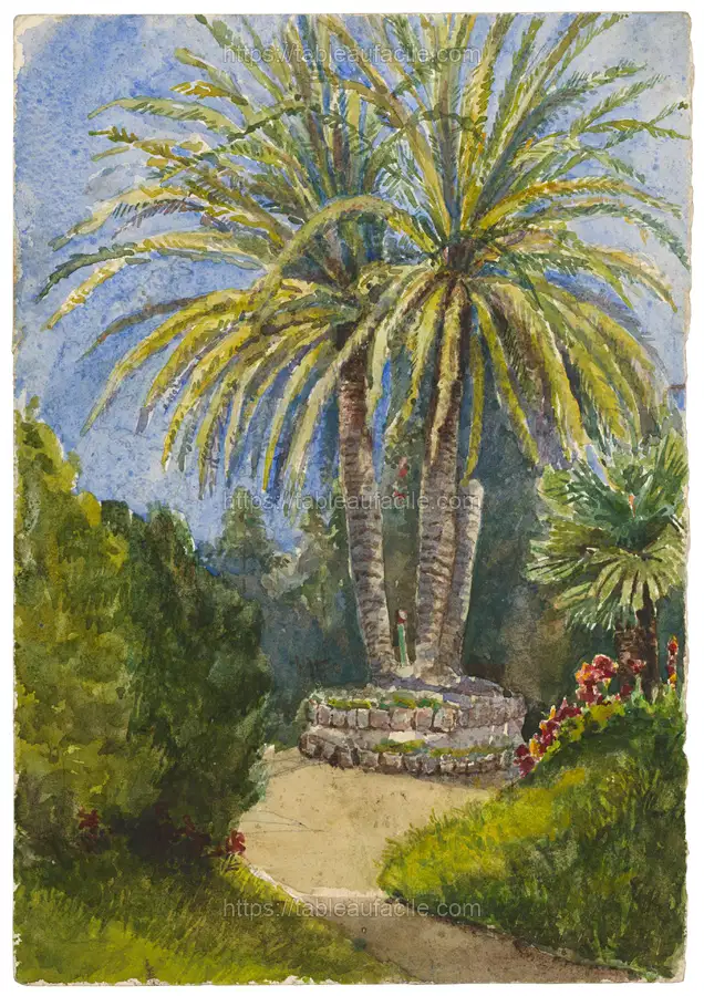 Italian country i, by László Mednyánszky apercu