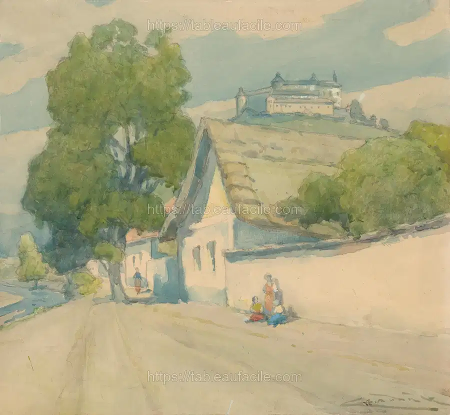 Krásnohorské podhradie by Lajos Csordák apercu
