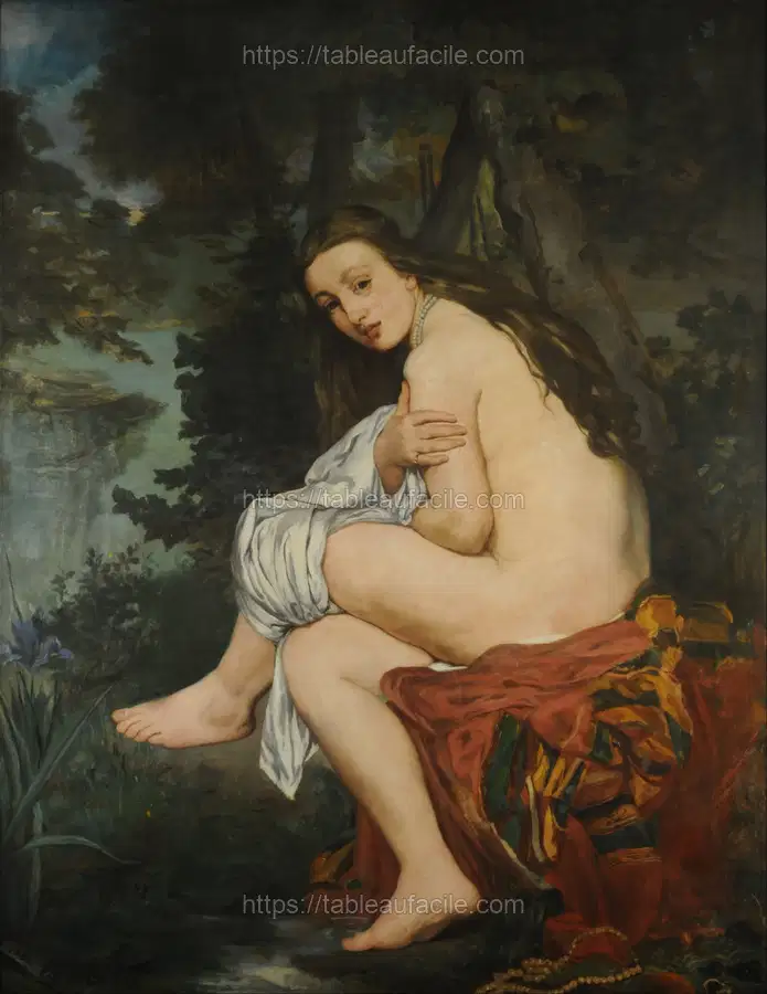 La Nymphe surprise by Edouard Manet apercu