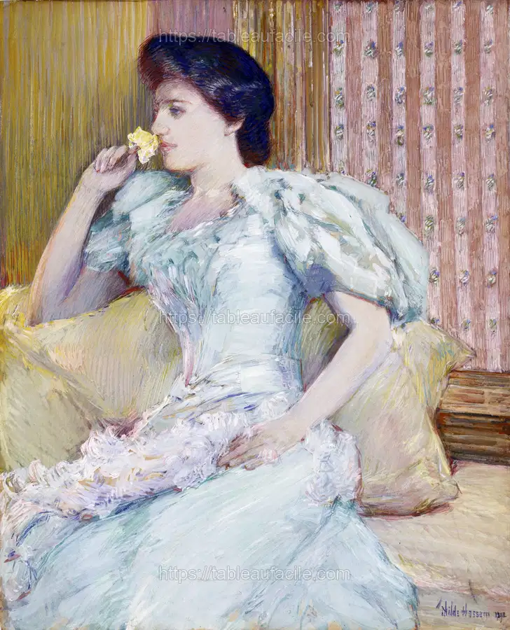 Lillie (Lillie Langtry) by Frederick Childe Hassam apercu