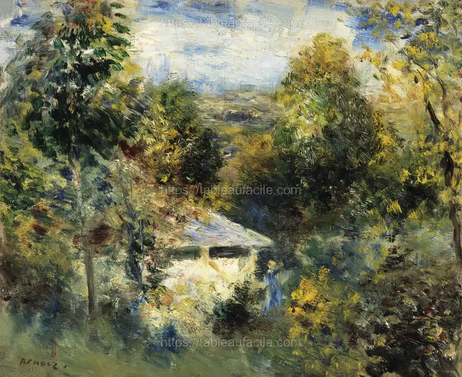 Louveciennes (1872–1873) by Pierre-Auguste Renoir apercu