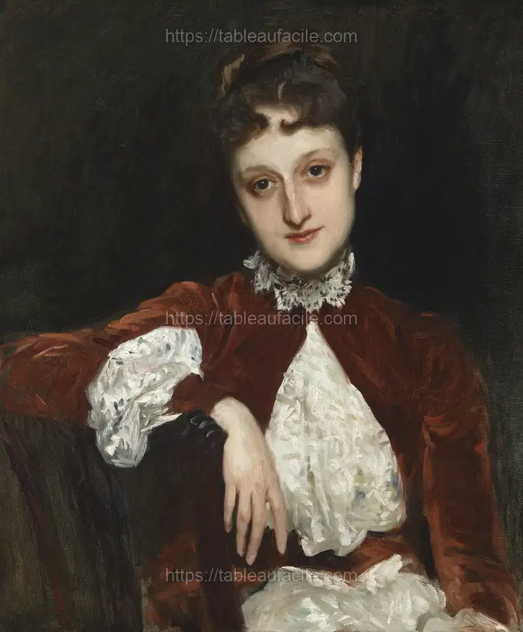 Mrs. Charles Deering (Marion Denison Whipple) (1888) by John Singer Sargent apercu