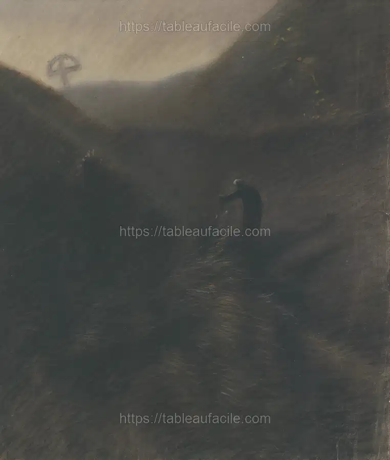 Nostalgia by László Mednyánszky apercu