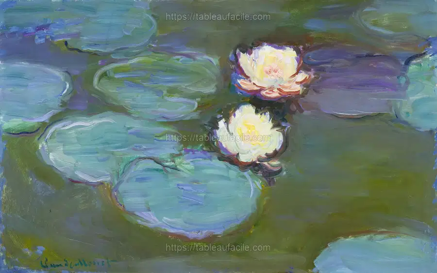 Nympheas (1897–1898) by Claude Monet apercu