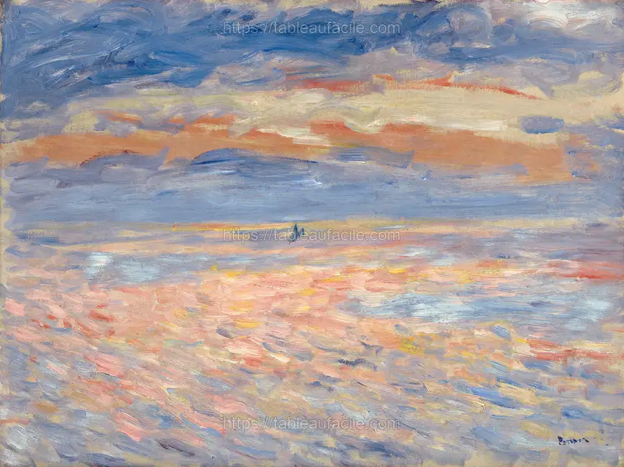 Pierre-Auguste Renoir_s Sunset (1879-1881) apercu