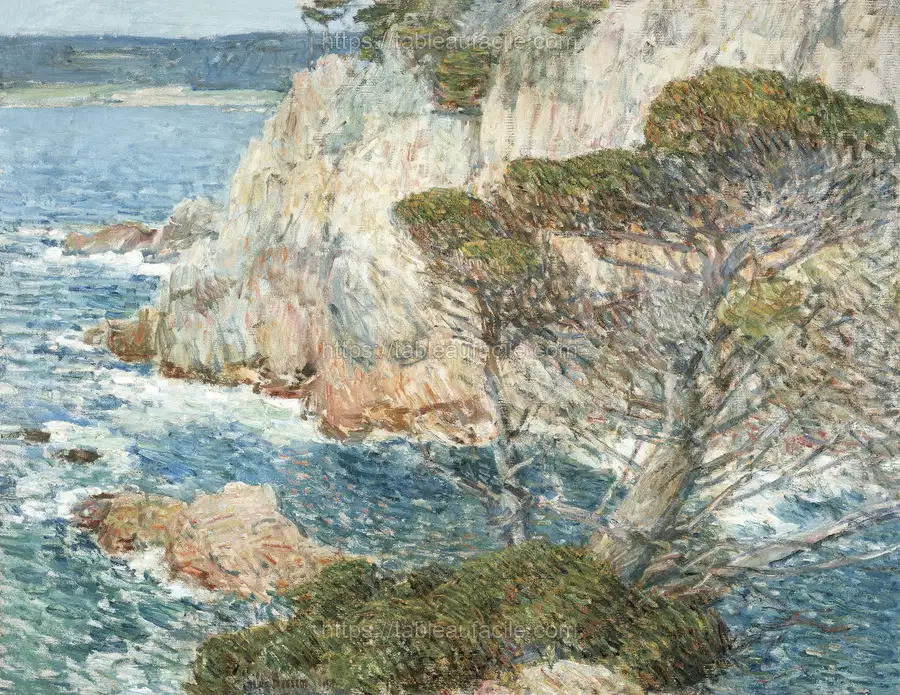 Point Lobos, Carmel (1914) by Frederick Childe Hassam apercu