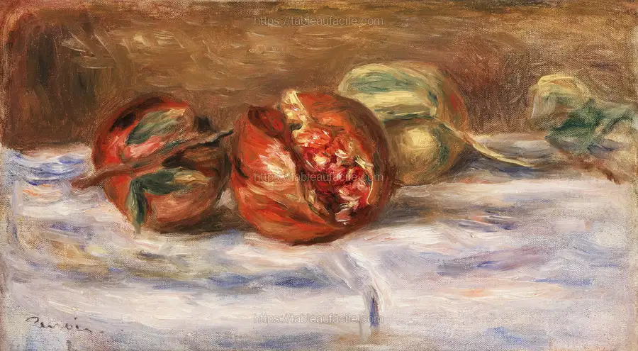 Pomegranates (Grenades) (1910) by Pierre-Auguste Renoir apercu