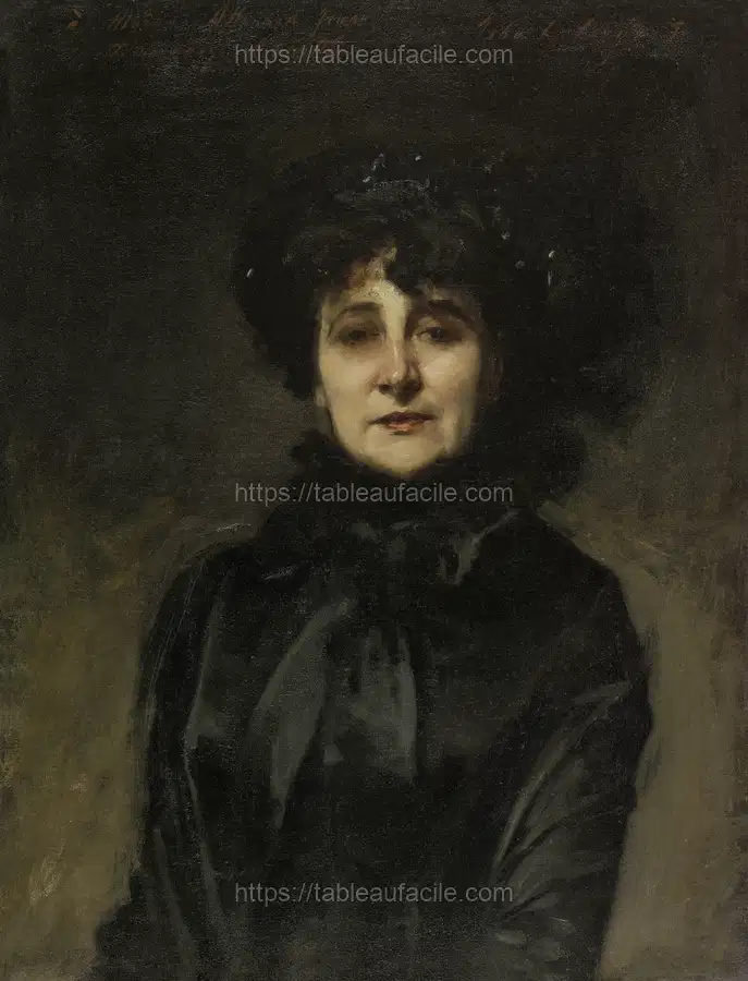 Portrait de Madame Allouard-Jouan (ca. 1884) by John Singer Sargent apercu