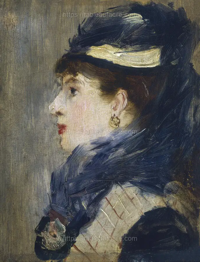 Portrait of a Lady (c. 1879) Édouard Manet apercu