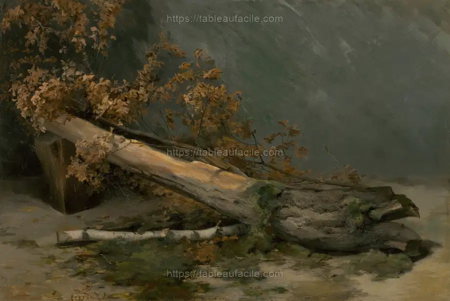 Study of dry tree by Lajos Csordák apercu