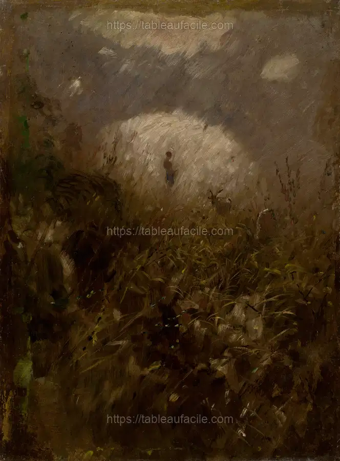 Summer day. by László Mednyánszky apercu