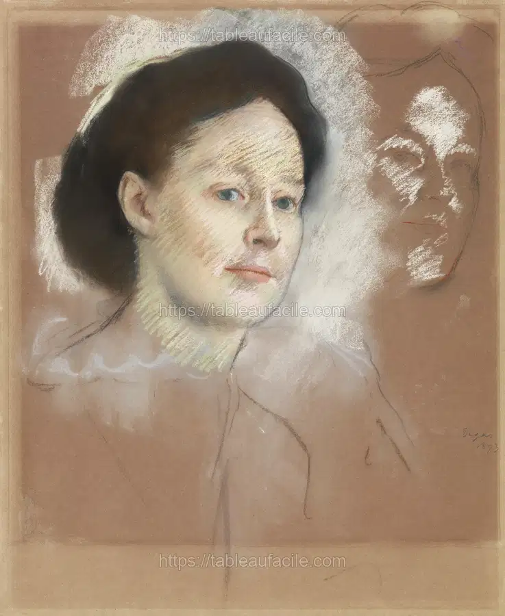 The Artist_s Cousin, Probably Mrs. William Bell (Mathilde Musson, 1841–1878) Edgar Degas apercu