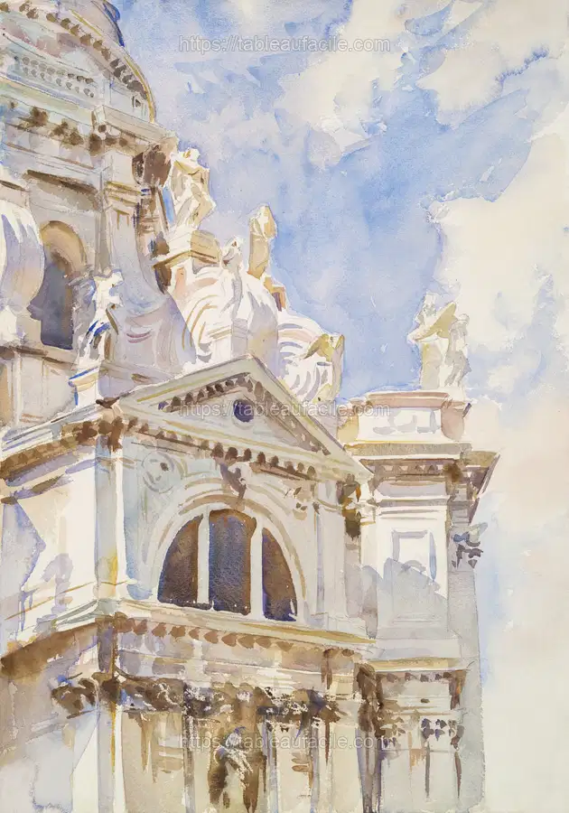 The Salute, Venice (ca. 1904–1907) by John Singer Sargent apercu