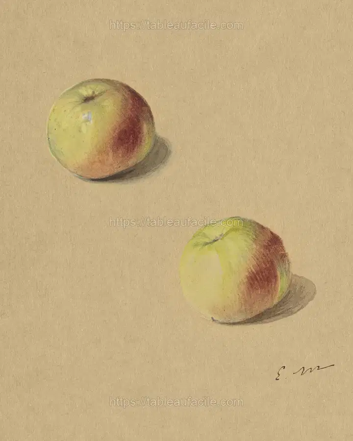 Two Apples (1880) Édouard Manet apercu