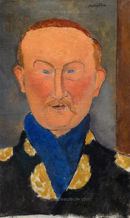 Amedeo Modigliani_s Léon Bakst (1917) apercu