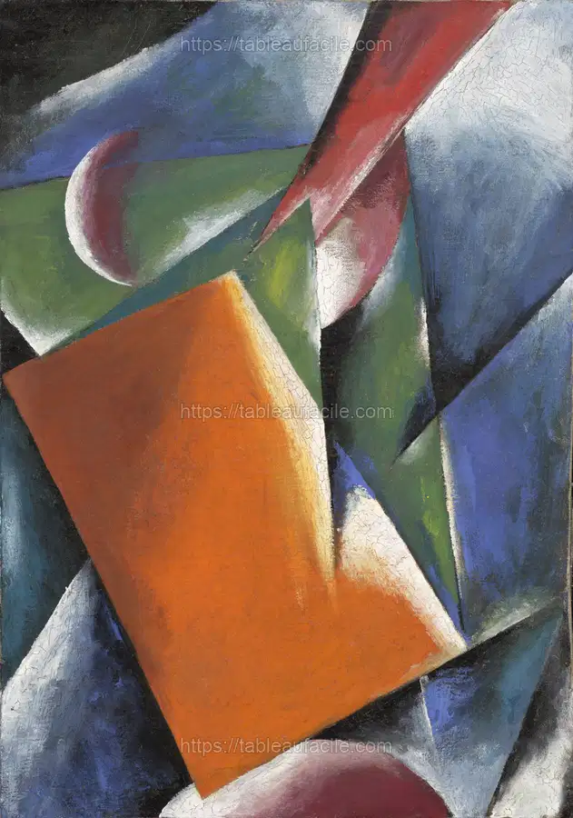 Architectonic Painting by Liubov Popova apercu