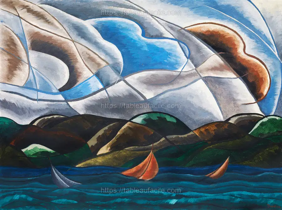 Arthur Dove_s Clouds and Water (1930) apercu
