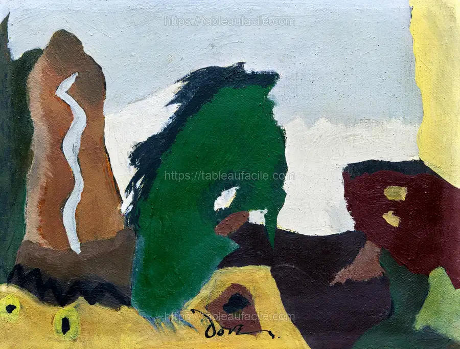 Arthur Dove_s Foot of Lake (1938) apercu