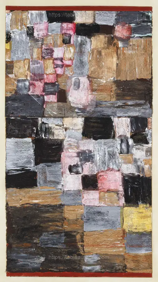 Ascent of a town (1930)  by Paul Klee apercu