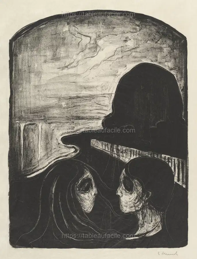 Attraction I (1896) by Edvard Munch apercu