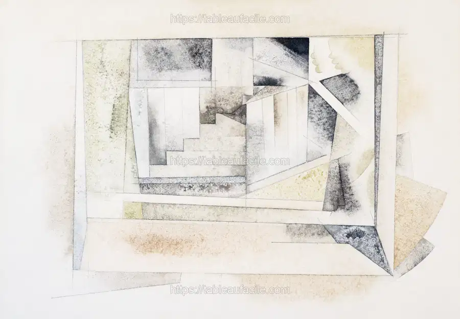 Bermuda Stairway (1917)  Charles Demuth apercu