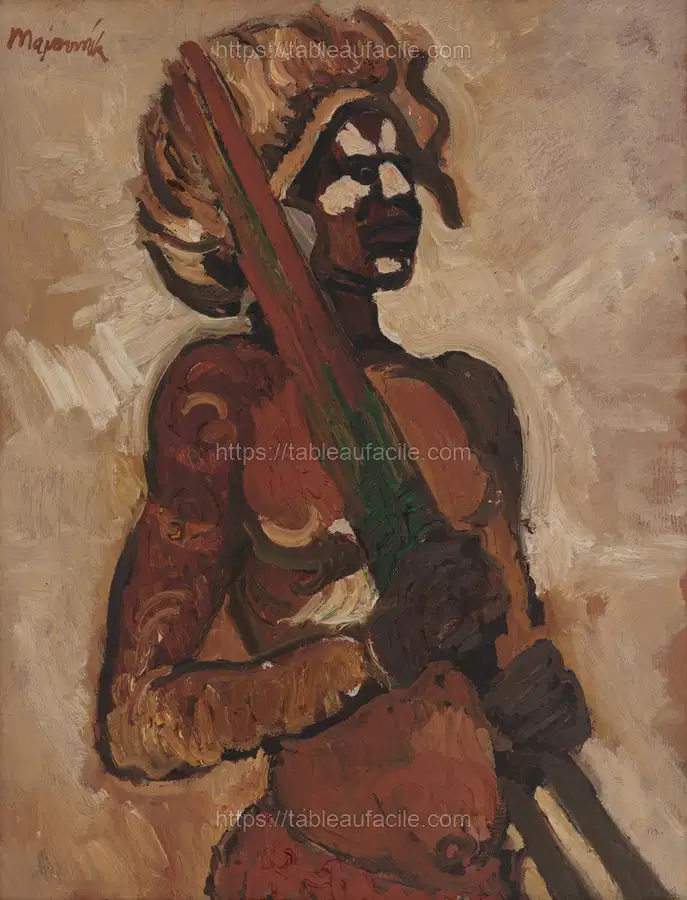 Black warrior by Cyprián Majerník apercu