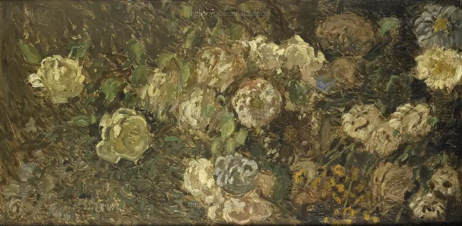 Bloemen (1860–1912) by Claude Monet apercu